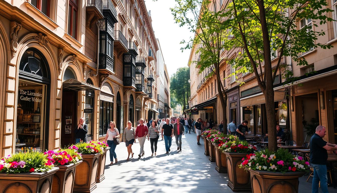 Urlaubs Reiseziel Ungarn Váci Utca