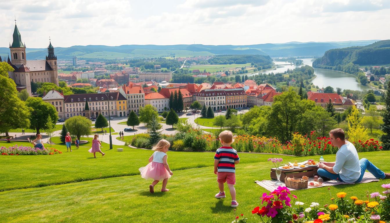Familienfreundliche Optionen in Mitteleuropa
