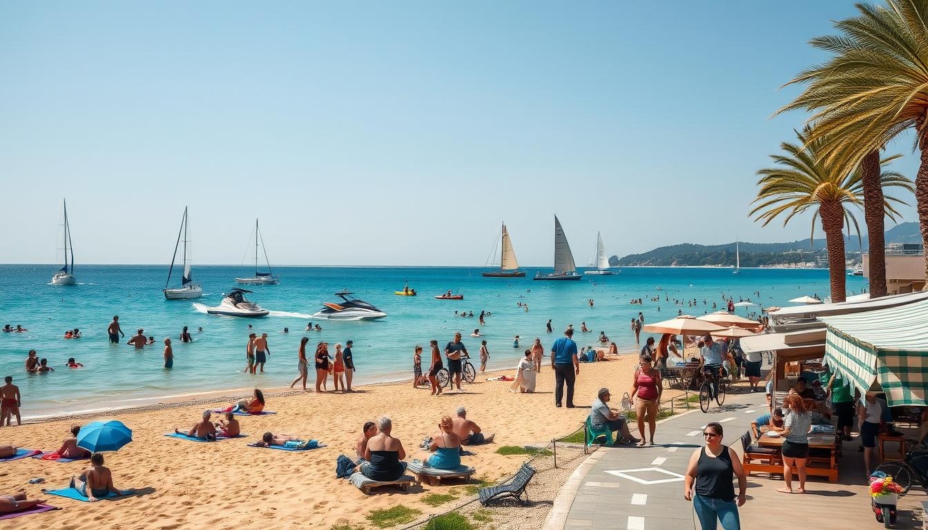 Freizeitaktivitäten mittelmeer