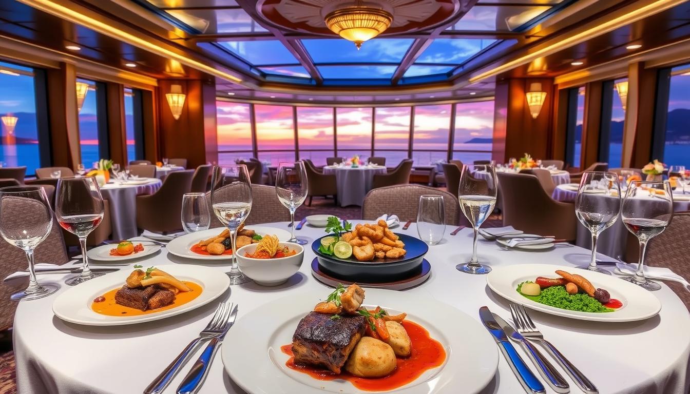 kulinarische genüsse an bord