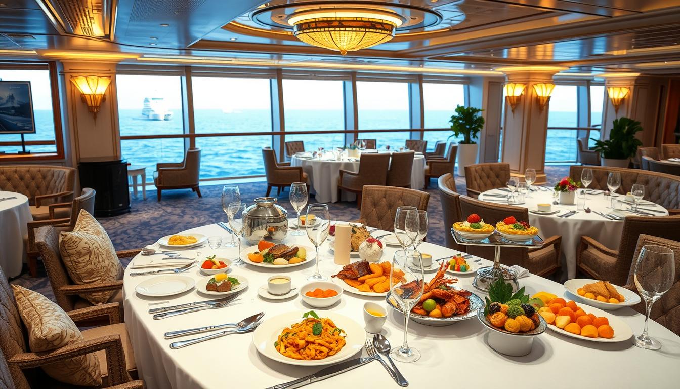 kulinarische genüsse an bord