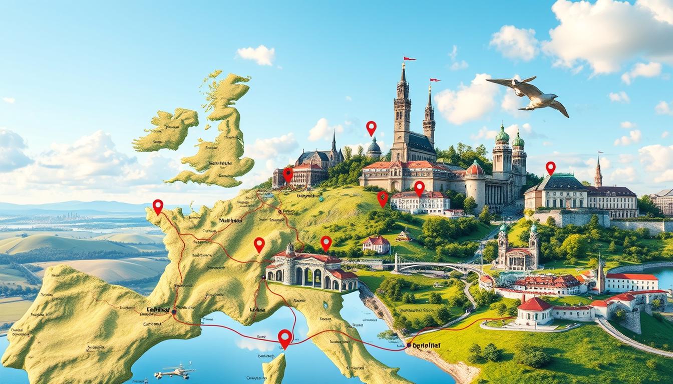 mitteleuropa reiseroute planen