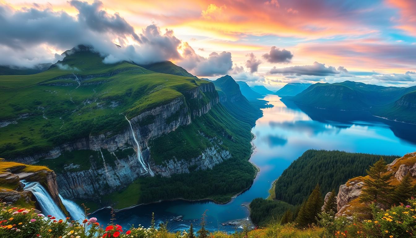 unberührte natur in norwegen