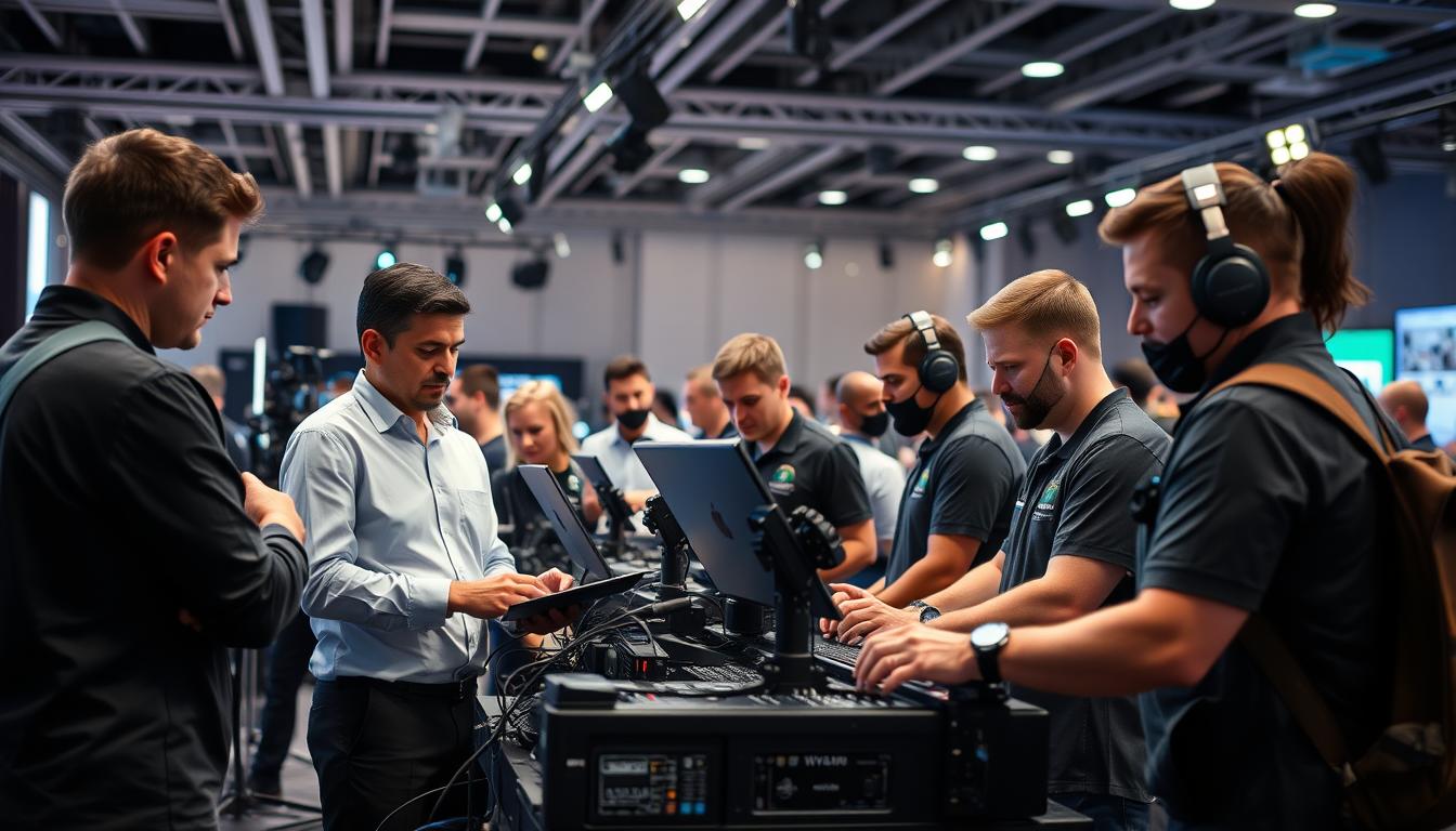 zuverlässige Crew für reibungslosen Ablauf