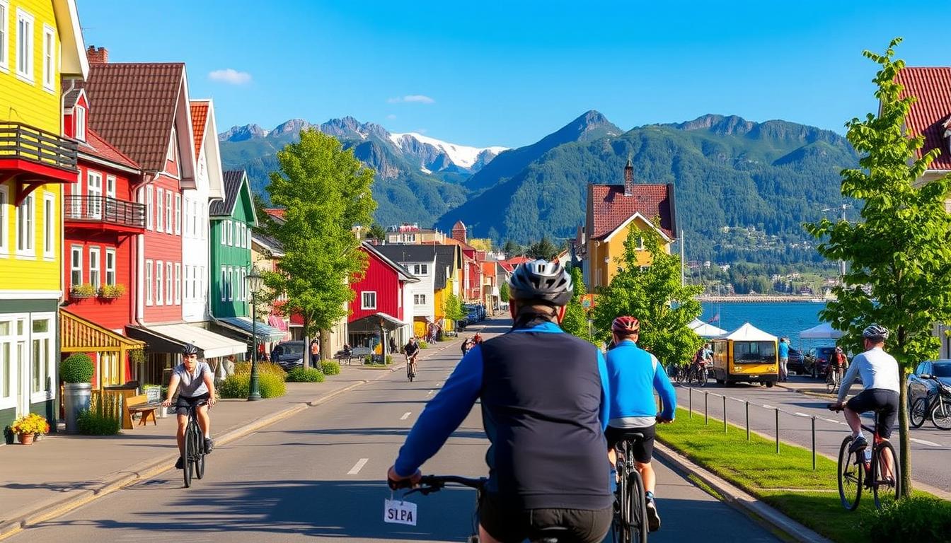 Fahrradtouren in der Fahrradstadt Trondheim