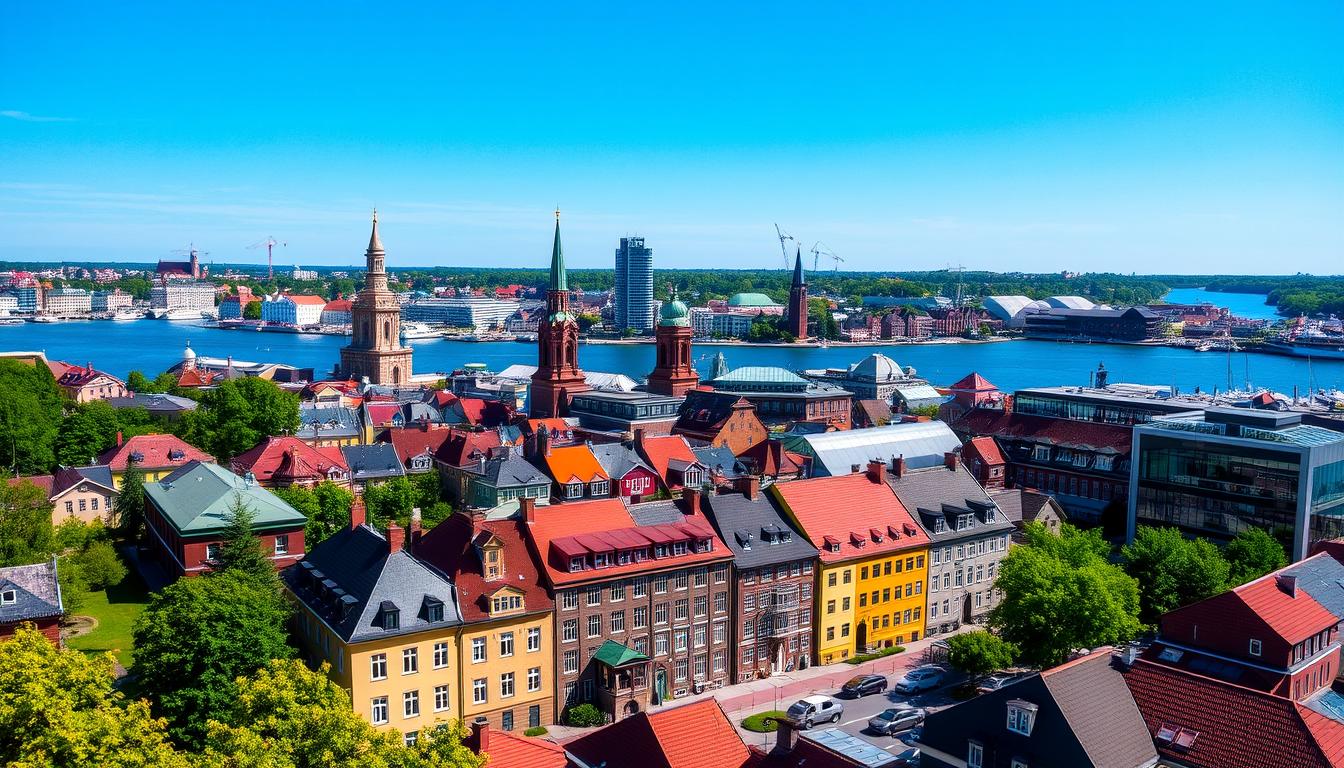 Schwedische Architektur in Stockholm